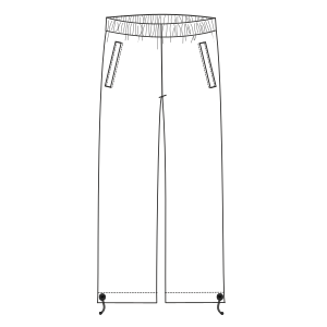 Patron ropa, Fashion sewing pattern, molde confeccion, patronesymoldes.com Pantalon 3063 HOMBRES Pantalones